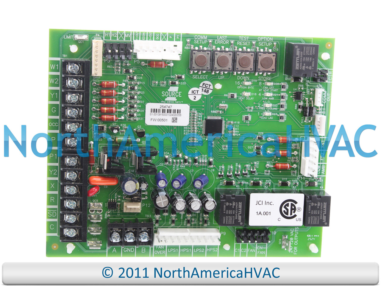 OEM York Coleman Luxaire Furnace Control Circuit Board Replaces